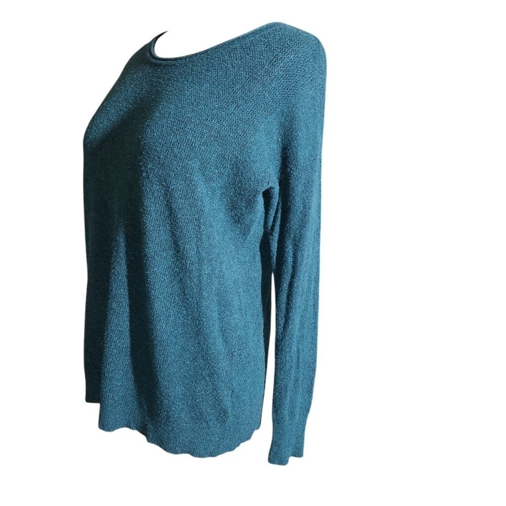 American Eagle Outfitters Petite Small Teal Sweater - Picture 3 of 6